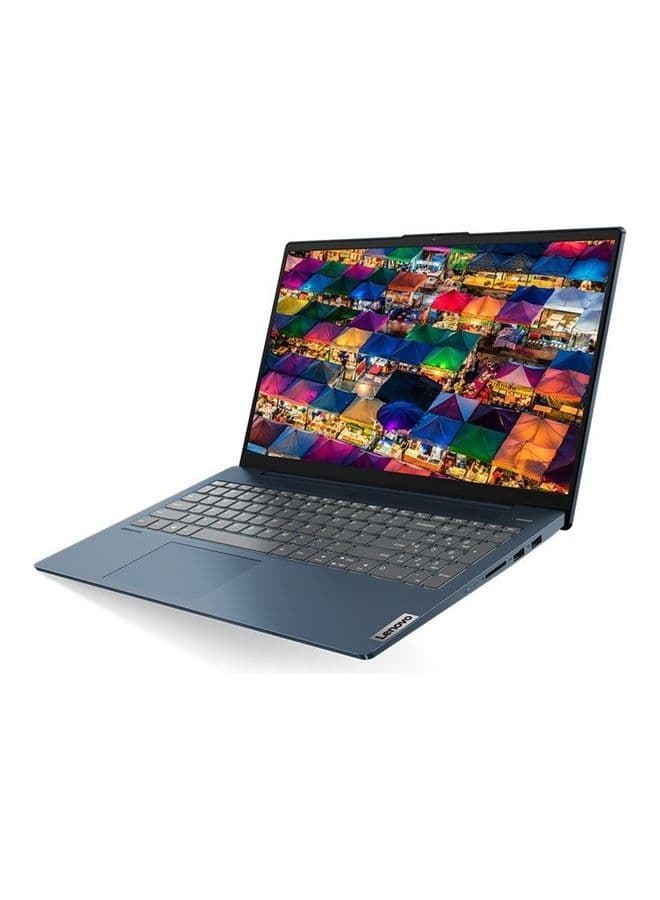 IdeaPad 5 Laptop with 15.6 inch Core i5-1135G7 8 GB ram 512 GB SSD 4 GB Intel Xe Graphics Windows 11 English/Arabic Abyss Blue thumbnail 1